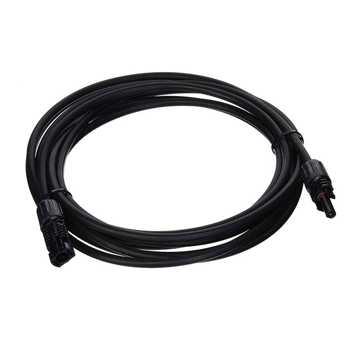 Renogy Solar Panel Extension Cable, Battery Charger Wire, 1.5 Feet Cord, Black