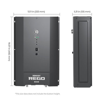 Renogy REGO 3000W 12V Pure Sine Wave Inverter Charger, Split Phase Design, Black - VMInnovations