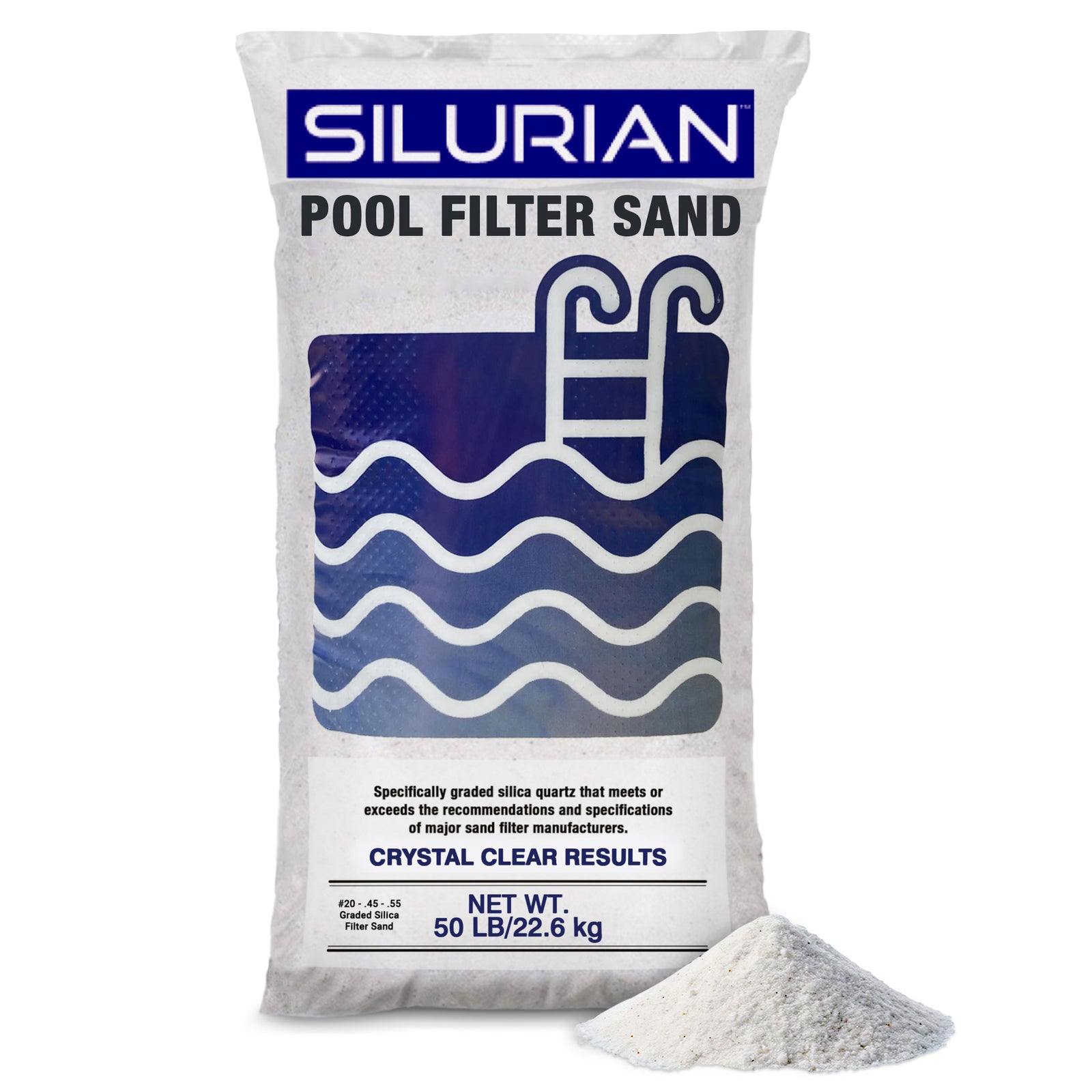 U.S. Silica SILURIAN 20 Grade Angular Pool Filter Sand for Optimal Filtration - VMInnovations