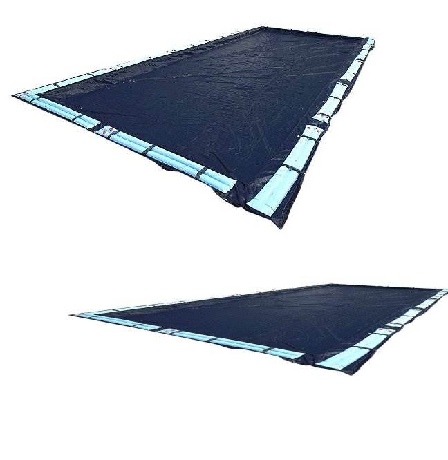 2) New Swimline 18x36 Dark Blue Winter Rectangular Inground Pool Covers