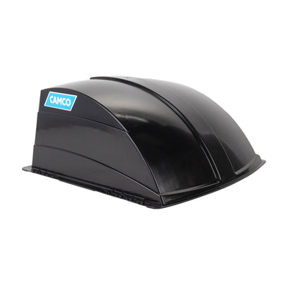 Camco Standard Roof Vent Cover for RVs, Easy Mount with Included Hardware, Black - VMInnovations