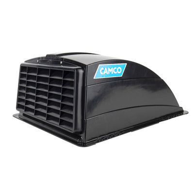 Camco Standard Roof Vent Cover for RVs, Easy Mount with Included Hardware, Black - VMInnovations