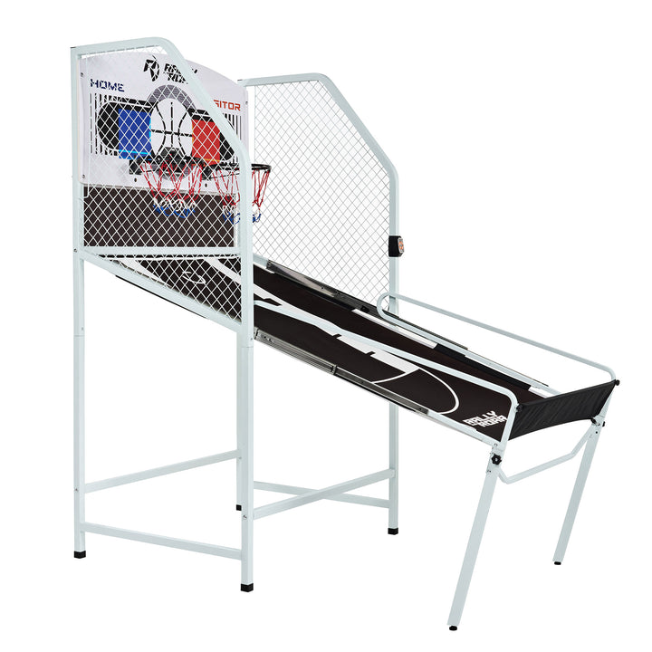 Rally and Roar 2 Player Foldable Arcade Cage Basketball Game (Open Box)