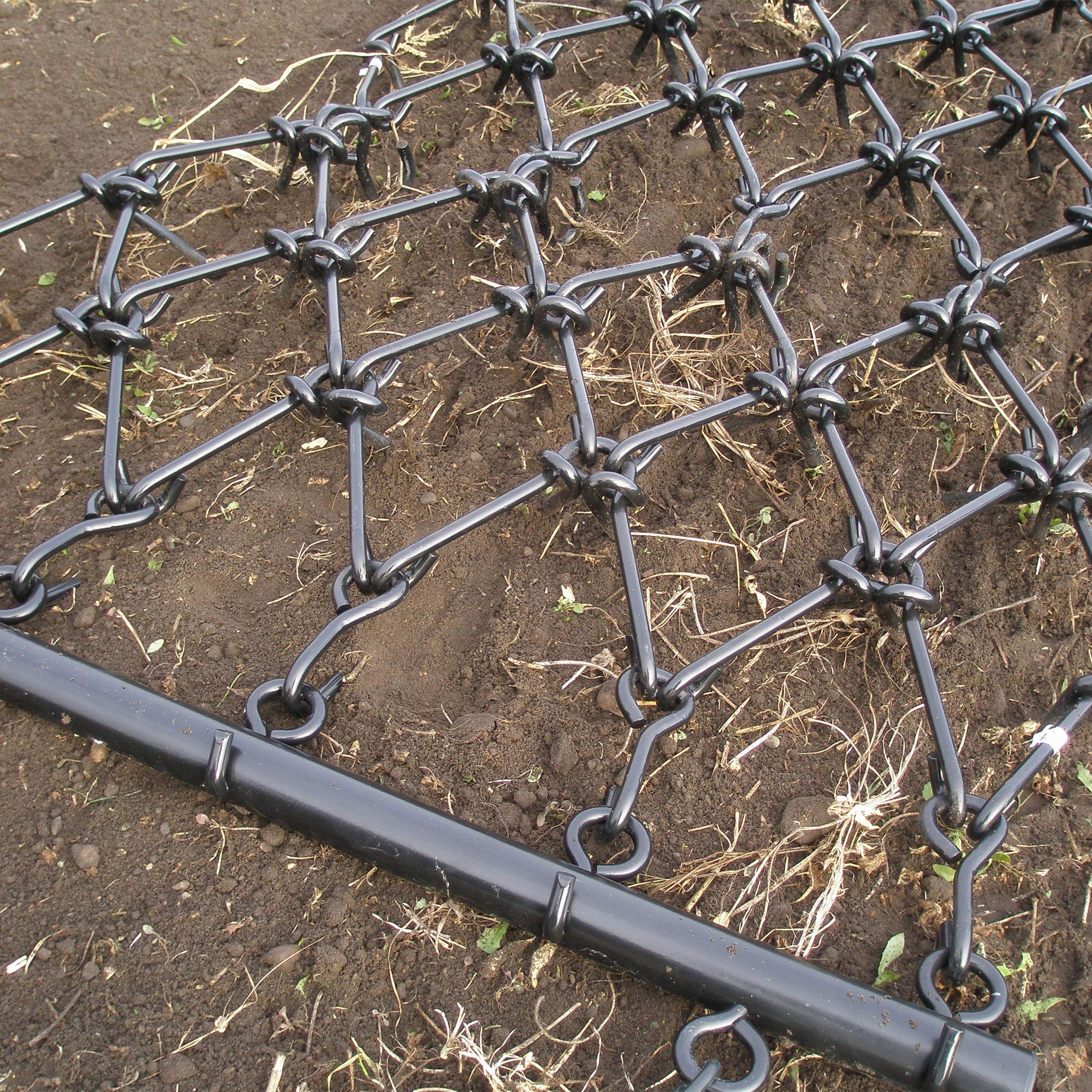Field Tuff 6x4' Tow Behind Heavy Duty Drag Harrow with Powder Coat Paint Finish - VMInnovations