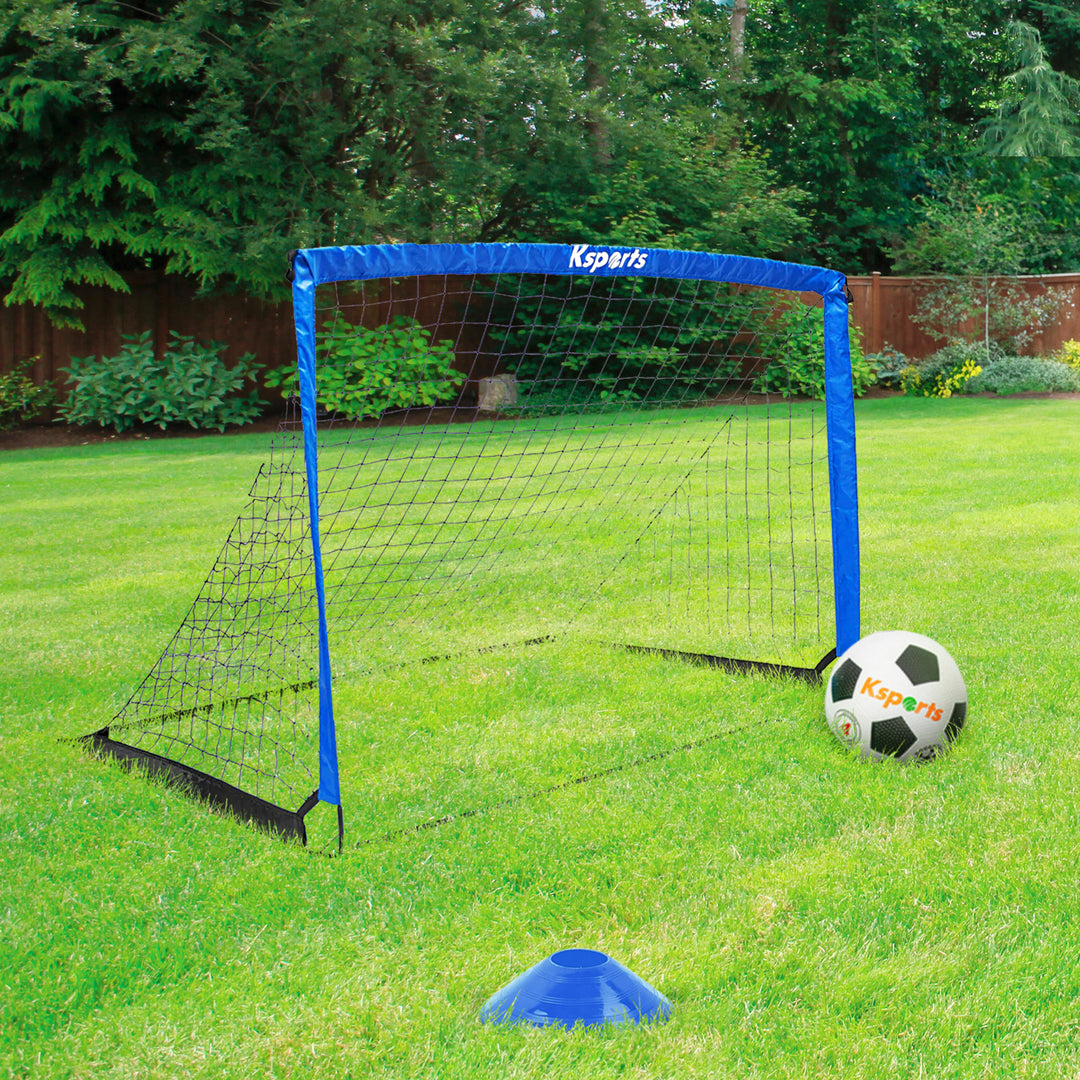 Ksports Squad Outdoor Portable Soccer Goal Set Kids Training Equipment(Open Box) - VMInnovations