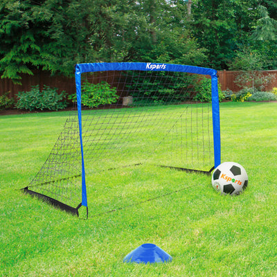 Ksports Squad Outdoor Portable Soccer Goal Set Kids Training Equipment, 4 x 3' - VMInnovations