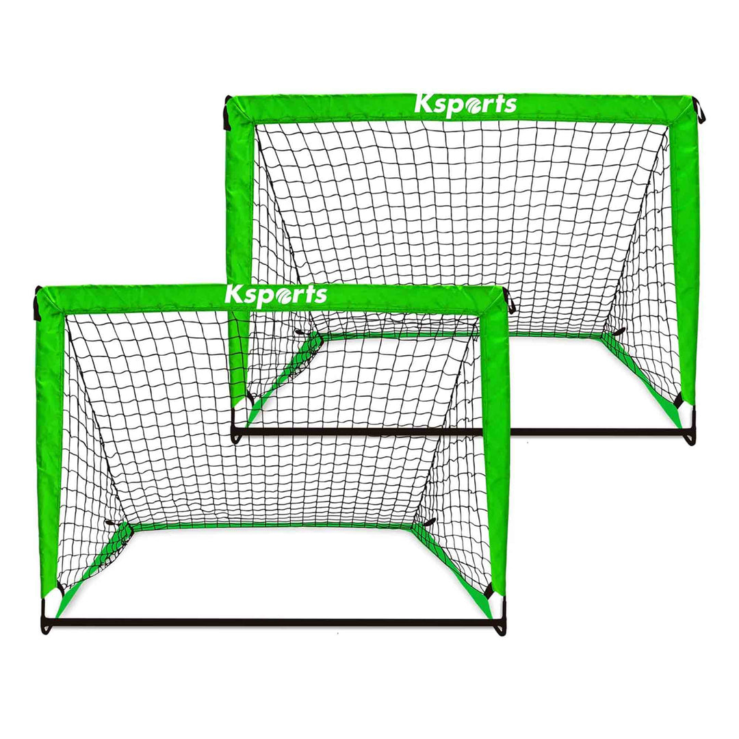 Ksports Outdoor Portable Soccer Goal Set Kids Training Equipment, 4x3'(Open Box)