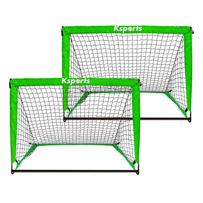 Ksports Outdoor Portable Soccer Goal Set Kids Training Equipment, 4x3'(Open Box) - VMInnovations