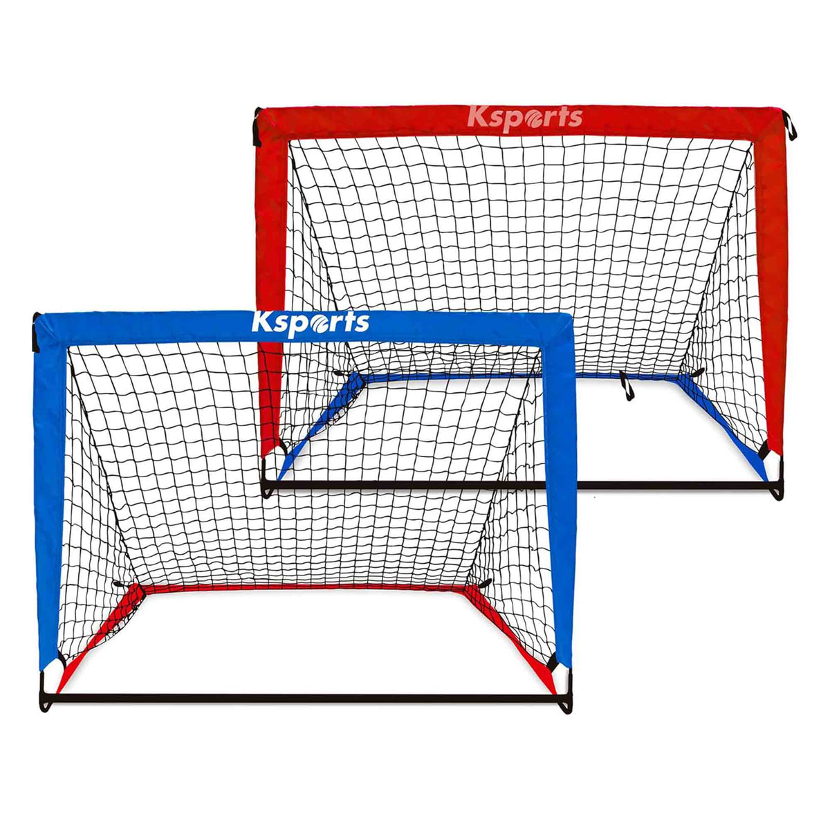 Ksports Squad Outdoor Portable Soccer Goal Set Kids Training Equipment, 4 x 3'
