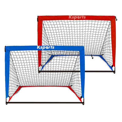 Ksports Squad Outdoor Portable Soccer Goal Set Kids Training Equipment, 4 x 3'