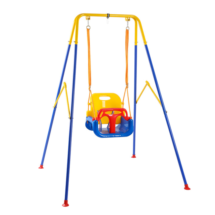 HolaHatha 3 in 1 Toddler Swing w/ adjustable Rope, and Removable Seat (Open Box)