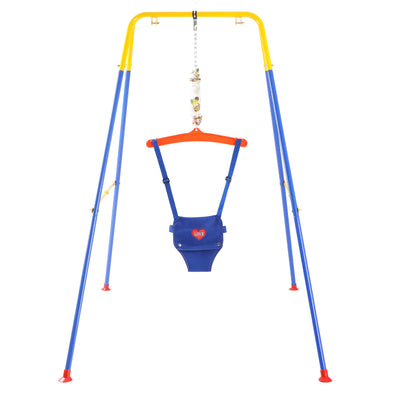 HolaHatha 3 in 1 Toddler Swing Set with adjustable Rope, and Removable Seat