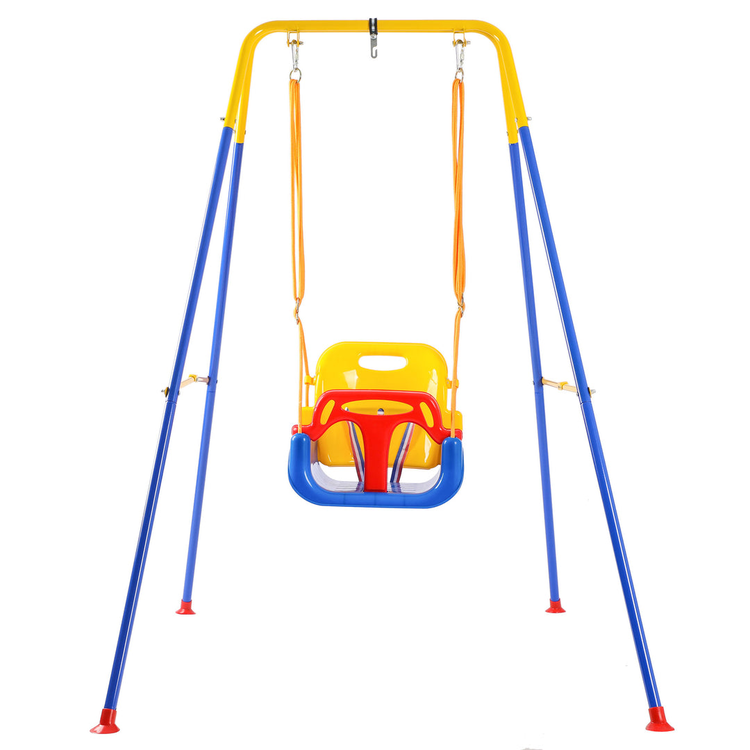 HolaHatha 3 in 1 Toddler Swing w/ adjustable Rope, and Removable Seat (Open Box)