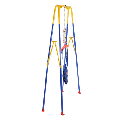 HolaHatha 3 in 1 Toddler Swing Set with adjustable Rope, and Removable Seat