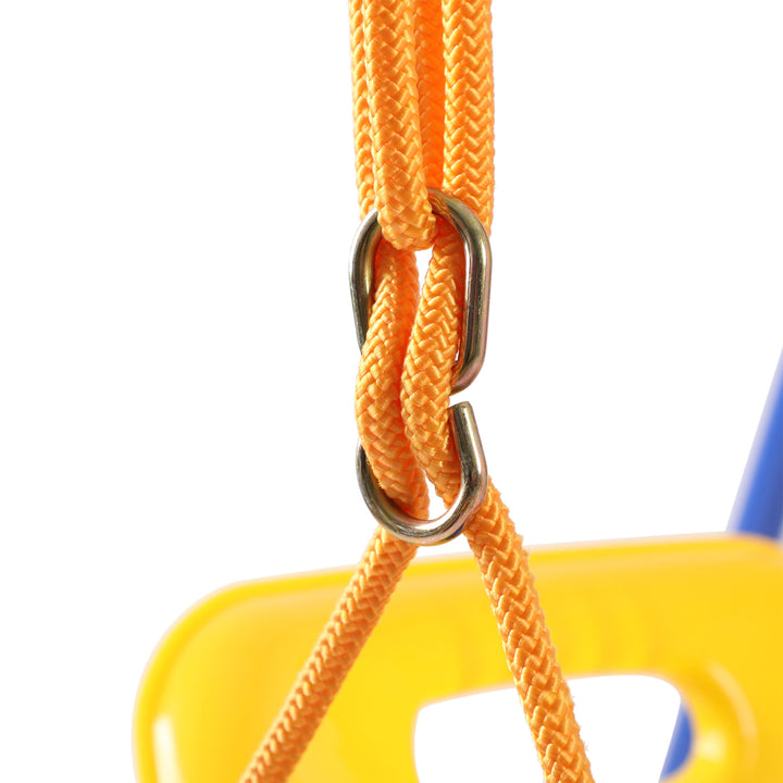 HolaHatha 3 in 1 Toddler Swing w/ adjustable Rope, and Removable Seat (Open Box)