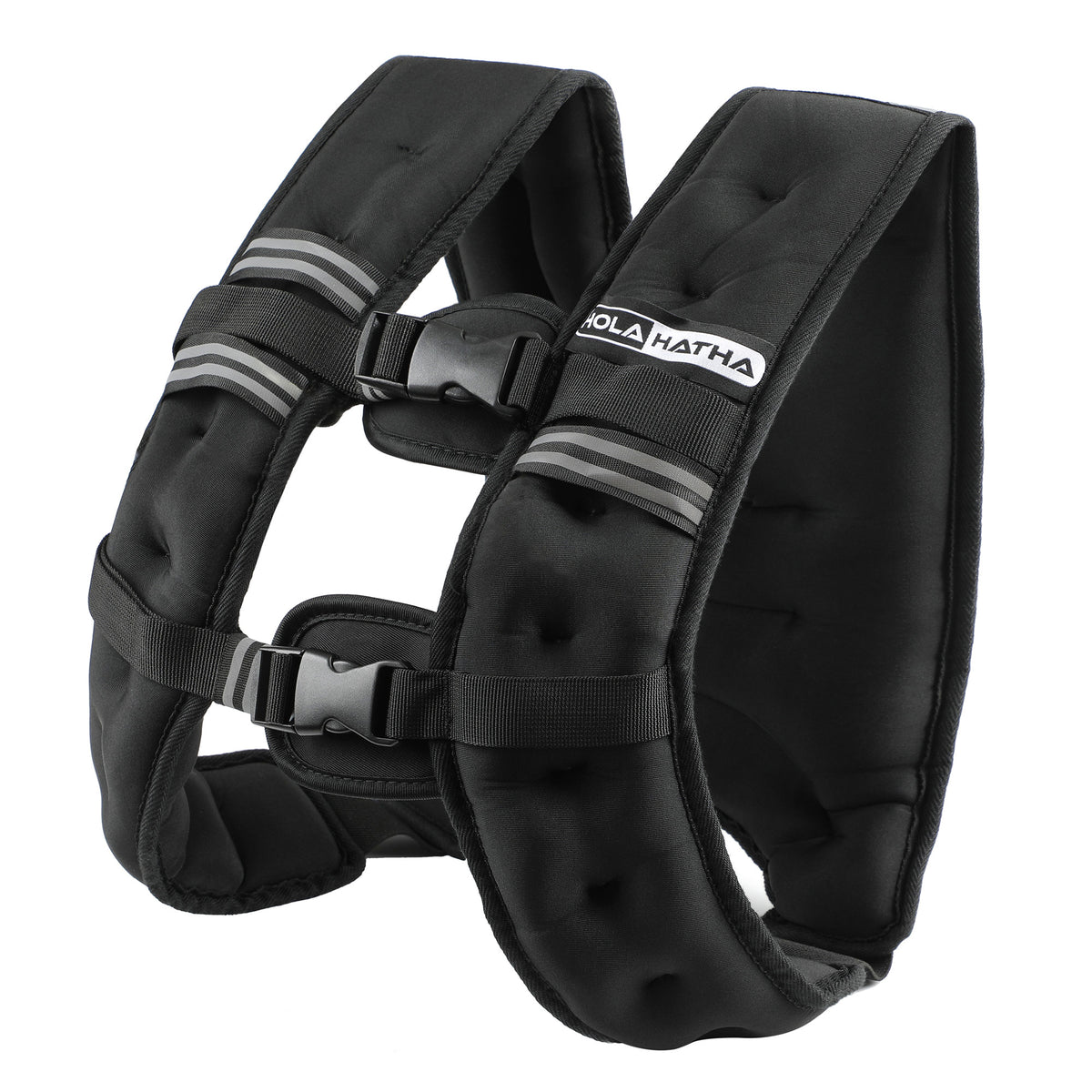 HolaHatha Weighted Running Vest w/Reflective Stripes&Elastic Straps(Open Box) - VMInnovations