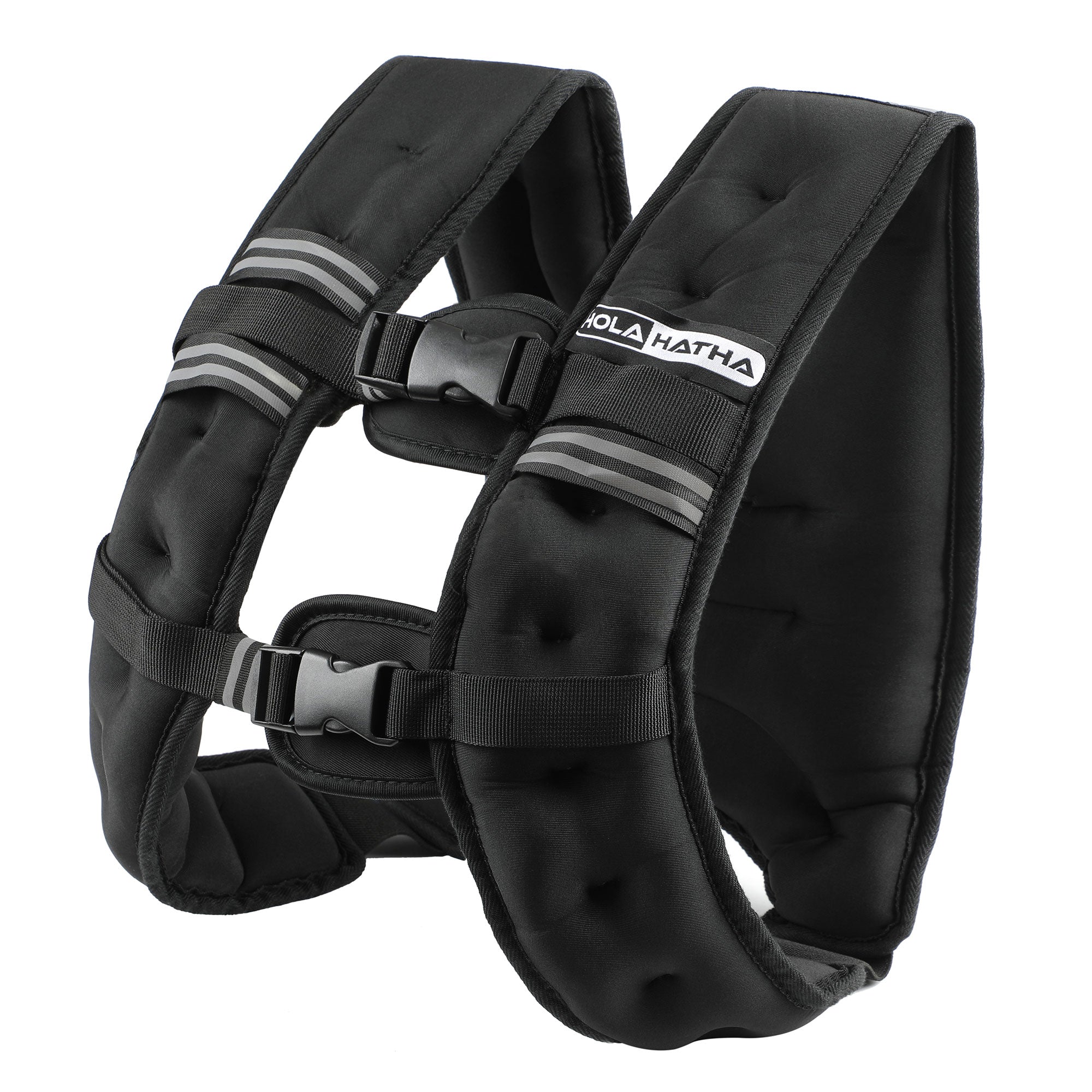 HolaHatha Weighted Running Vest w/Reflective Stripes&Elastic Straps(Open Box) - VMInnovations
