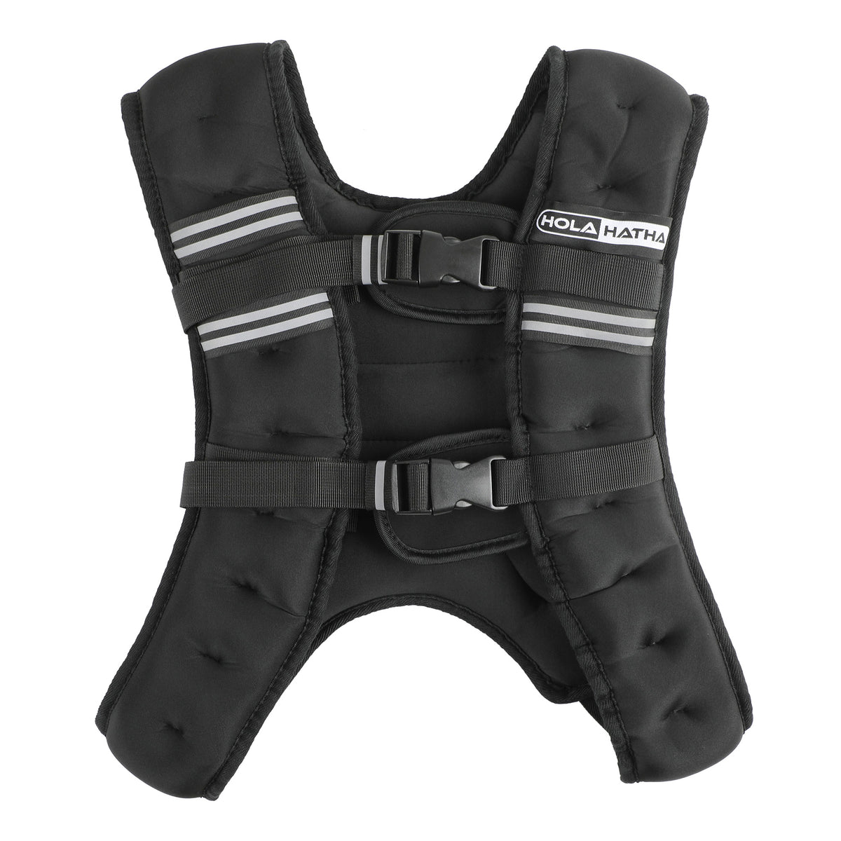 HolaHatha Weighted Running Vest w/Reflective Stripes&Elastic Straps(Open Box)
