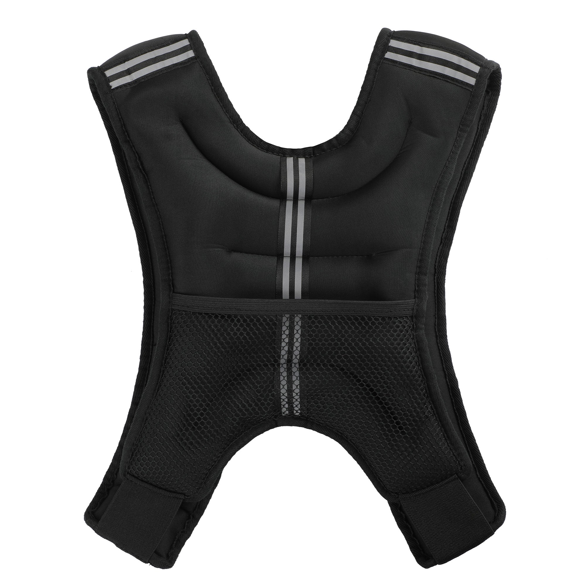HolaHatha Weighted Vest for Running with Reflective Stripes and Elastic Straps - VMInnovations