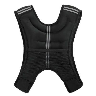 HolaHatha Weighted Vest for Running with Reflective Stripes and Elastic Straps