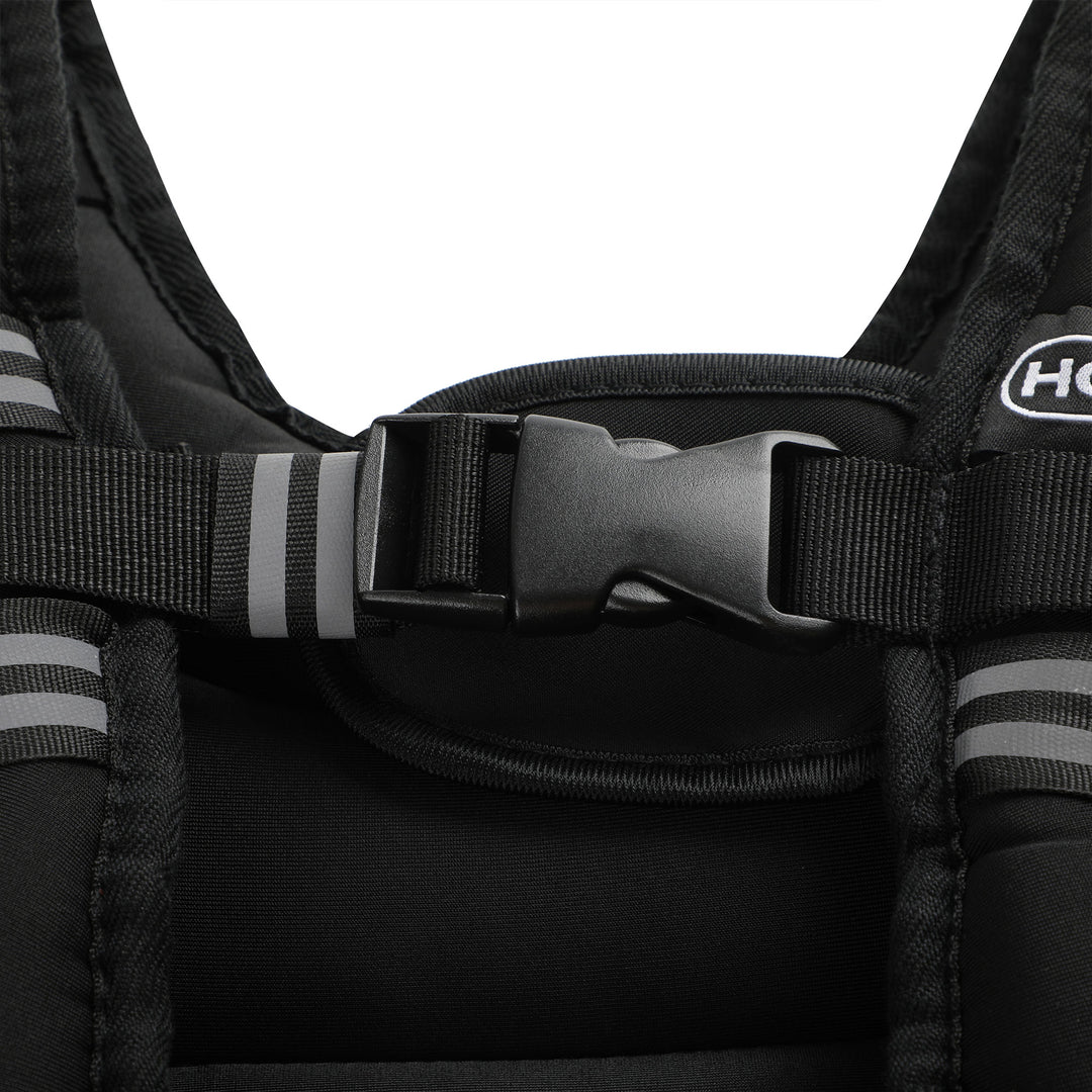 HolaHatha Weighted Running Vest w/Reflective Stripes&Elastic Straps(Open Box)