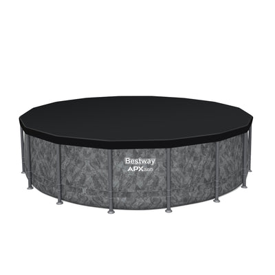 Bestway APX 365 16' x 48" Above Ground Swimming Pool w/ Pump & Ladder(For Parts)
