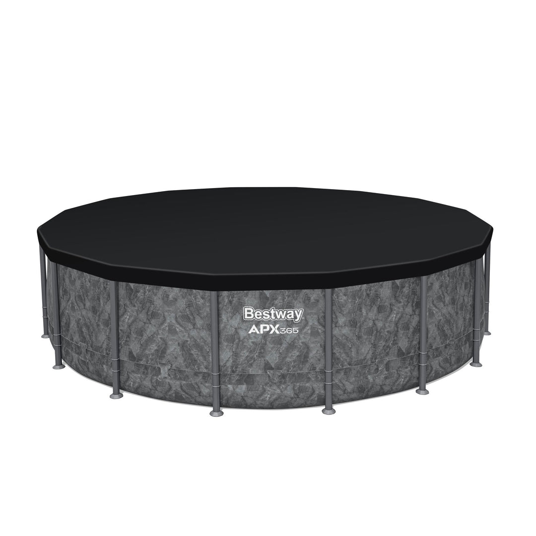 Bestway APX 365 16' x 48" Round Swimming Pool Set w/Pump & Ladder (Open Box)