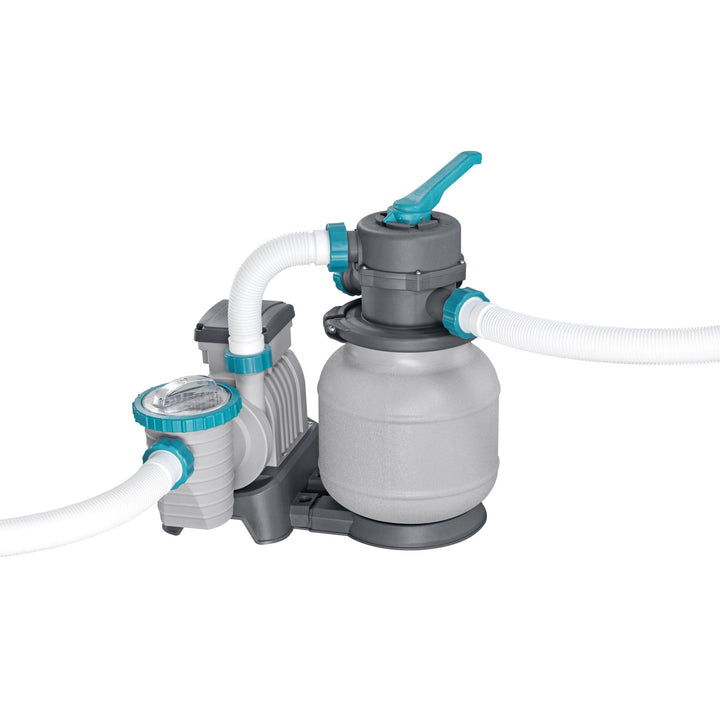 Bestway APX 365 16' x 48" Above Ground Swimming Pool w/ Pump & Ladder(For Parts)