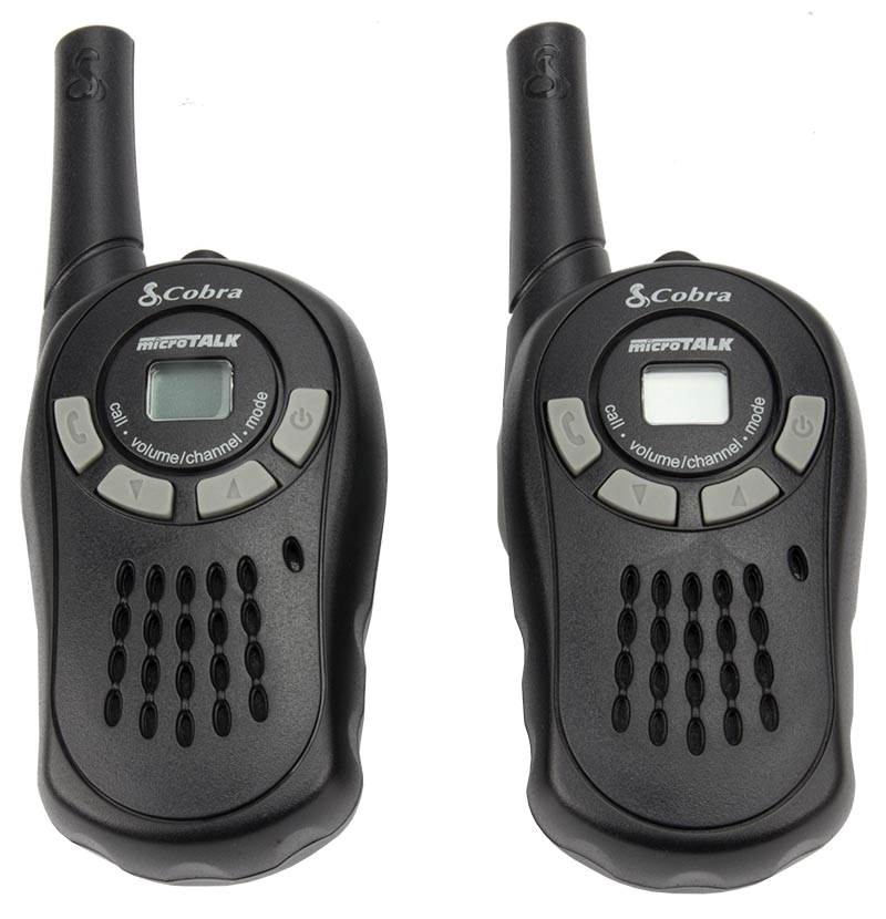 4 PAIR COBRA CX110 16 Mile Range 22 Channel FRS/GMRS Walkie Talkie 2-Way Radios