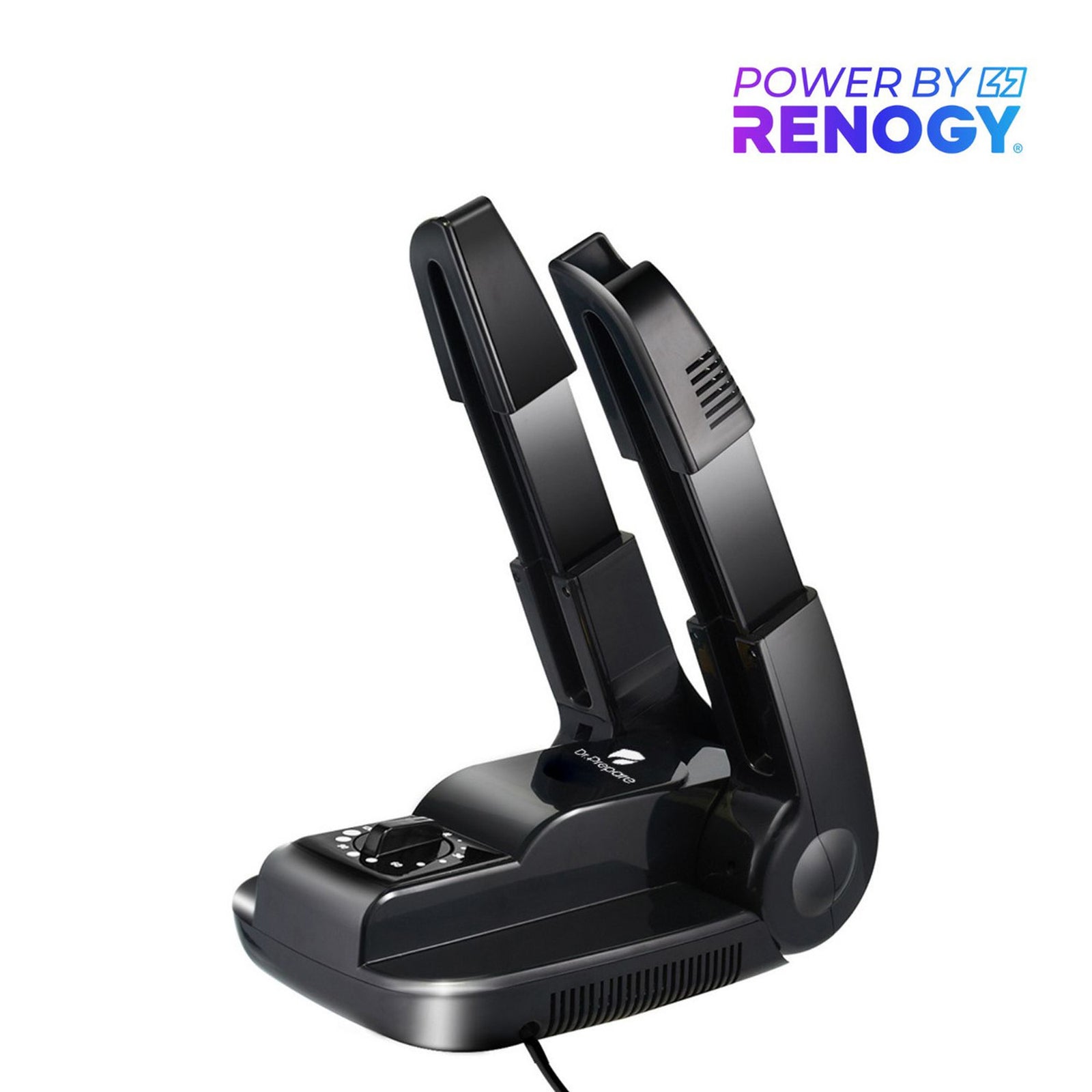 Dr. Prepare Boot & Shoe Dryer, Active On the Go Drying with Built In Fan, Black - VMInnovations