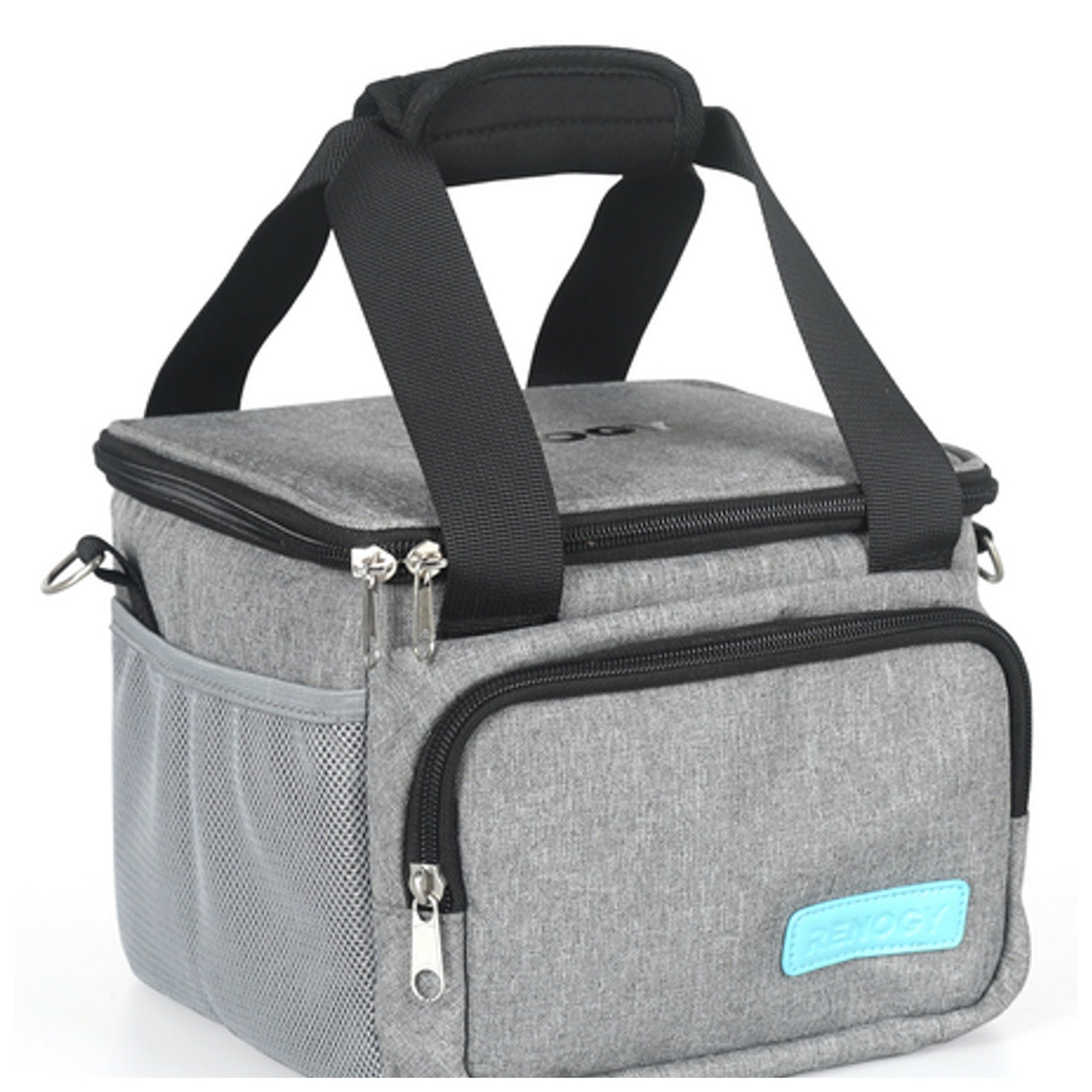 Renogy Carrying Bag with Handle and Strap, for Portable Power Station 200, Gray - VMInnovations
