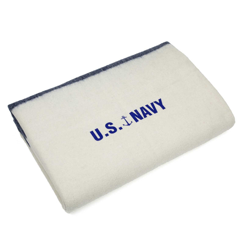 Swiss Link Surplus US Navy Reproduction 60 x 82" Classic Wool Blanket (Open Box)