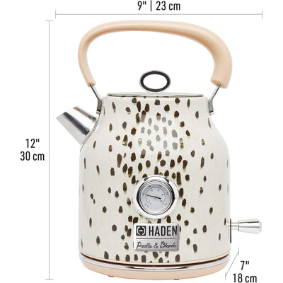 Haden Poodle & Blonde Electric Kettle, 1.7 Liter Cordless, Multicolor (Open Box) - VMInnovations