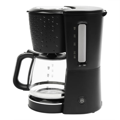 Haden Starbeck Coffee Machine, 10 Cup Auto Coffee Maker, Black & Chrome (Used) - VMInnovations