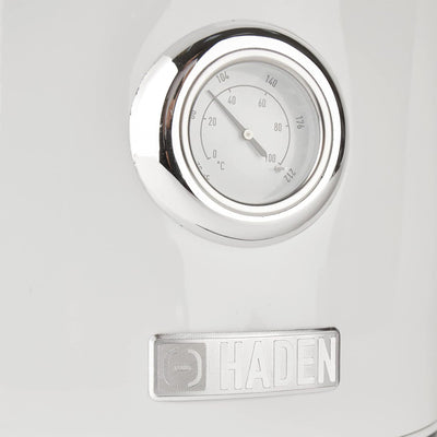 Haden 1.7L Cordless Electric Kettle w/Auto Shut Off for Kitchen, Ivory (Used)