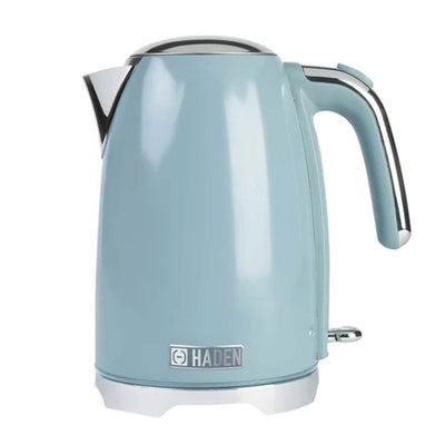 Haden Electric Kettle, Cordless 1.7L Hot Water Retro Boiler, Sky Blue (Open Box) - VMInnovations