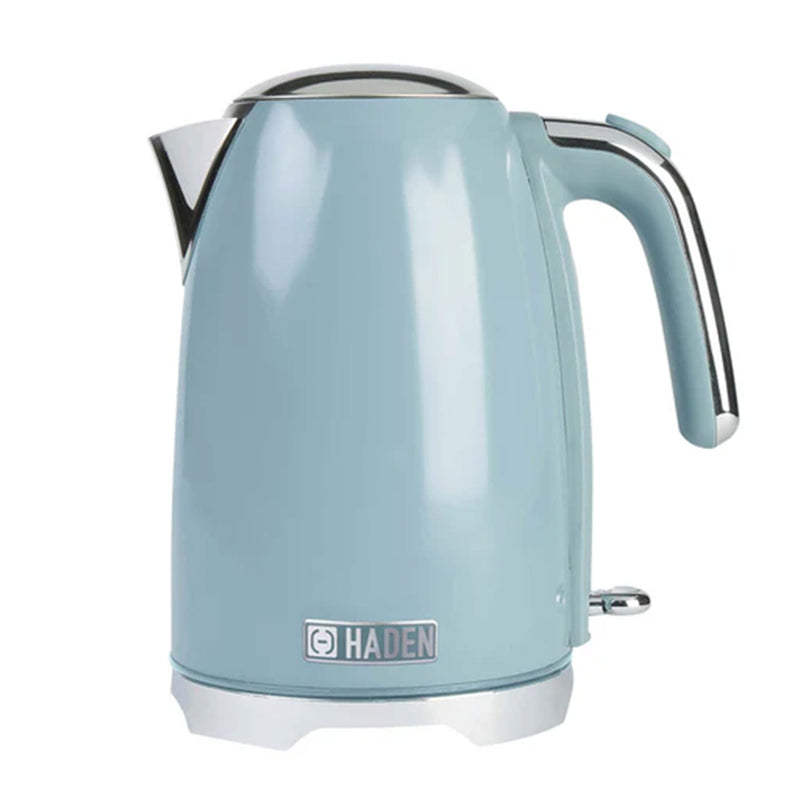 Haden Brighton Electric Kettle, Cordless 1.7L Hot Water Boiler, Sky Blue (Used)