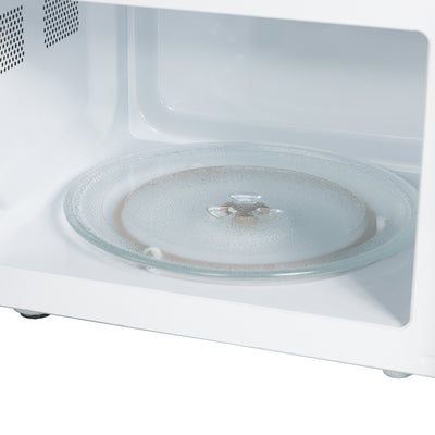 Haden 700 Watt 0.7 Cubic Foot Microwave Oven with Digital Controls, Ivory/Chrome - VMInnovations