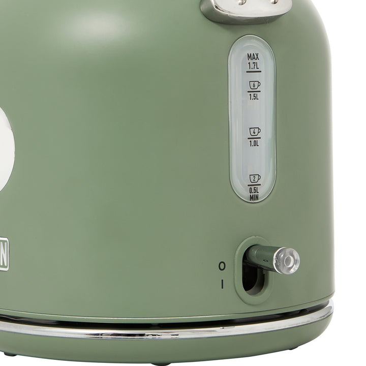 Haden Dorset 1.7L Electric Water Kettle w/360-Degree Base, Cedar Green(Open Box)