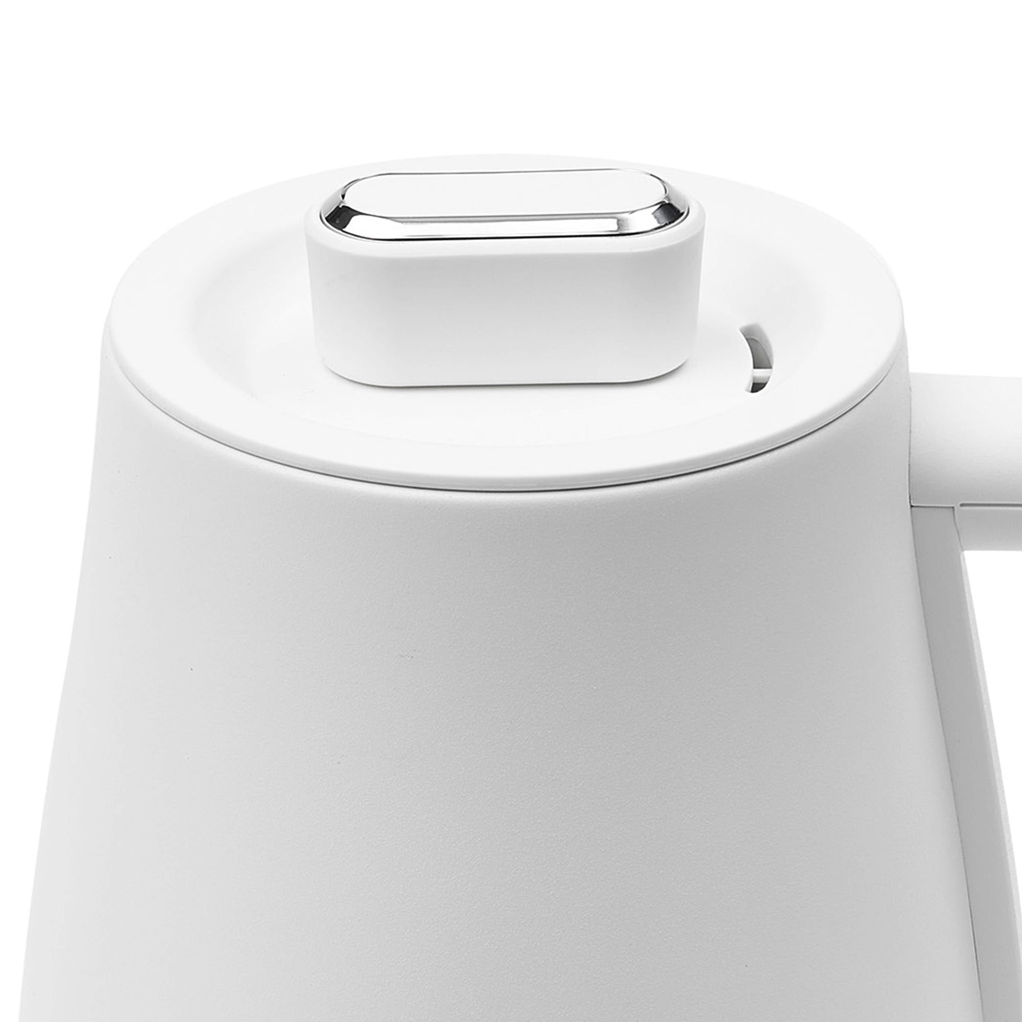 Haden Electric Tea Kettle, Gooseneck Hot Water Boiler, 0.6L Teapot, Ivory/Chrome - VMInnovations