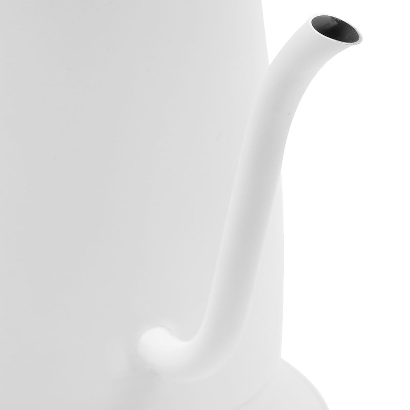 Haden Electric Tea Kettle, Gooseneck Hot Water Boiler, 0.6L Teapot, Ivory/Chrome