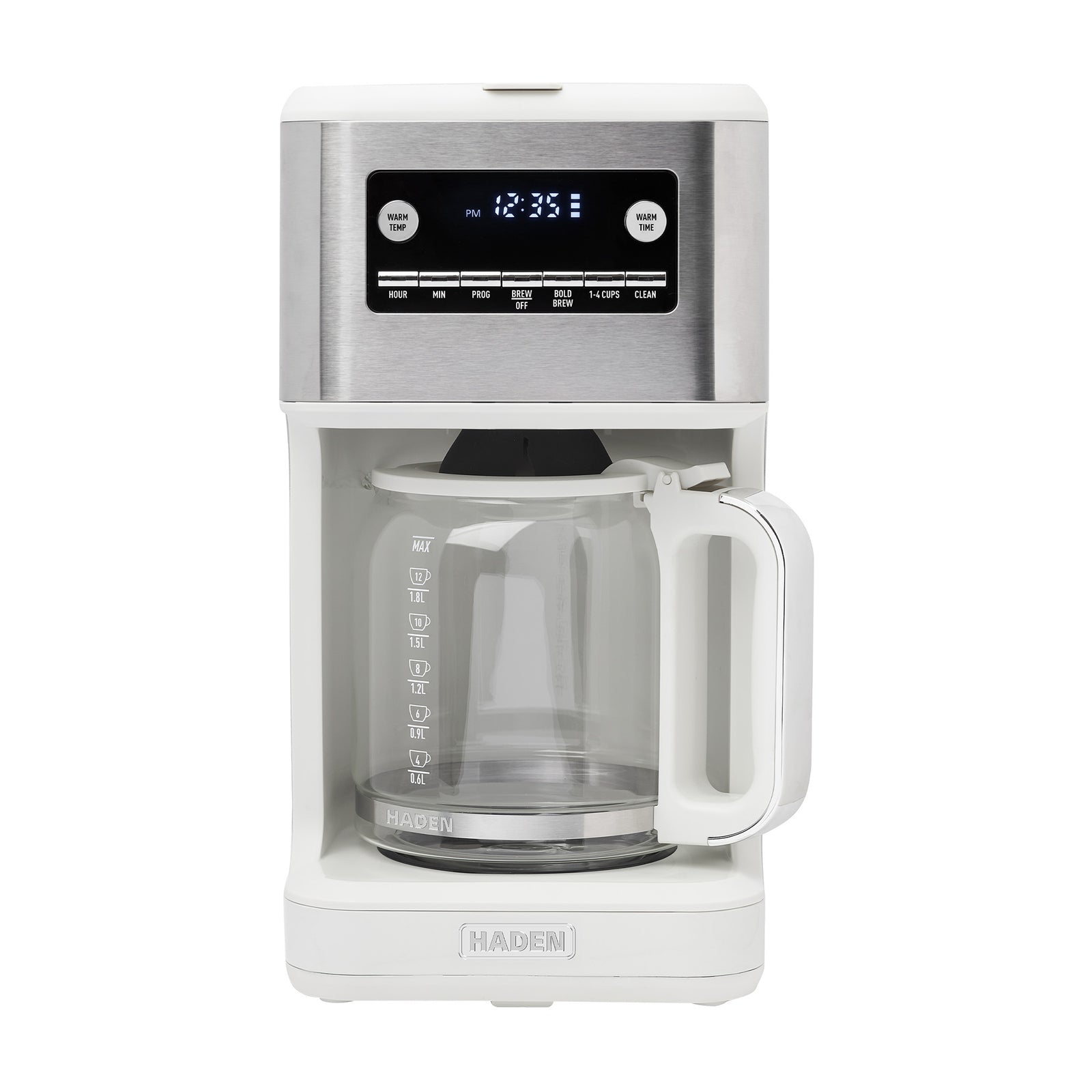 Haden Generous Brew 14 Cup Programmable Digital Coffee Maker Pot (Open Box) - VMInnovations