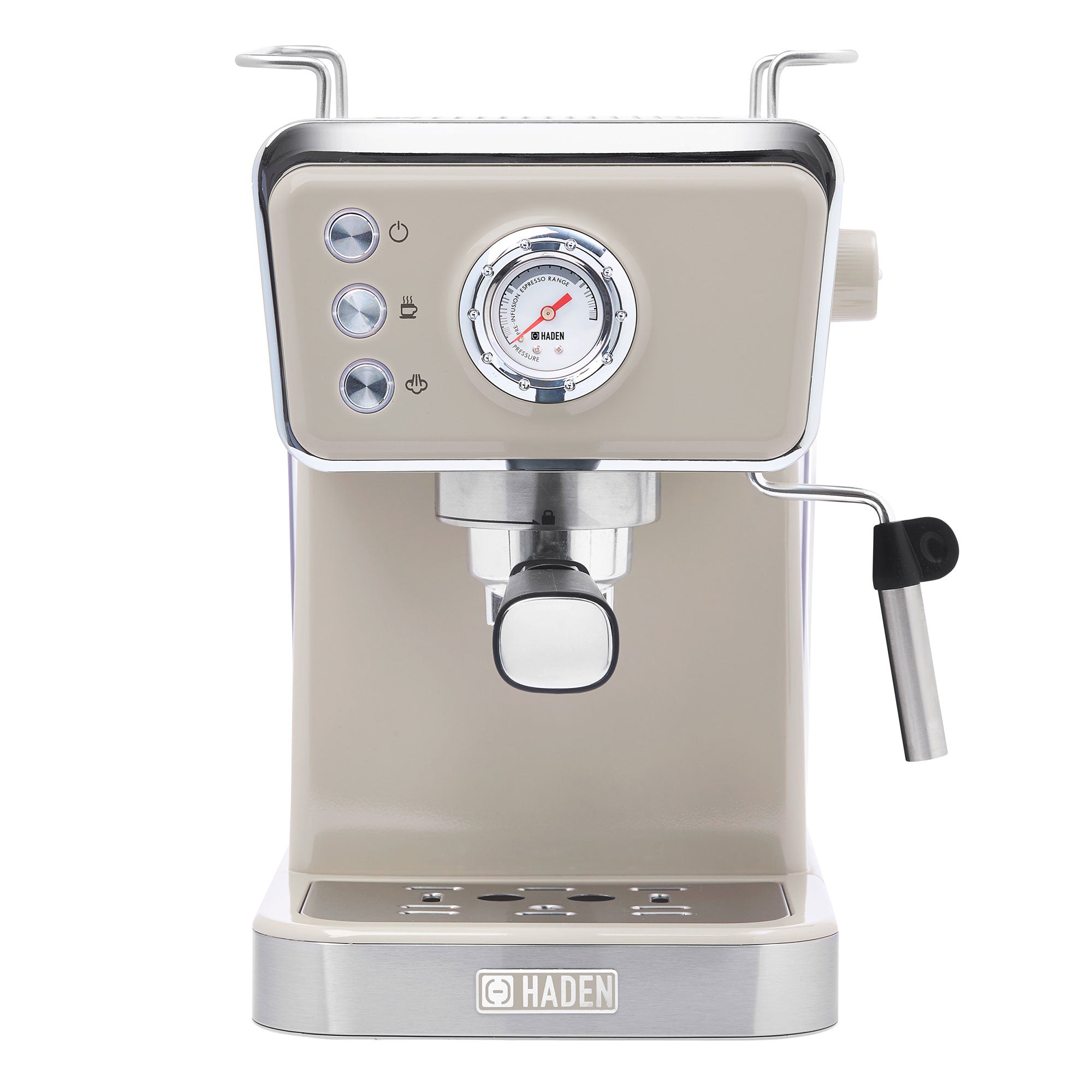 Haden Barista Brew Espresso Machine 20-Bar Espresso Maker, Putty (Open Box) - VMInnovations