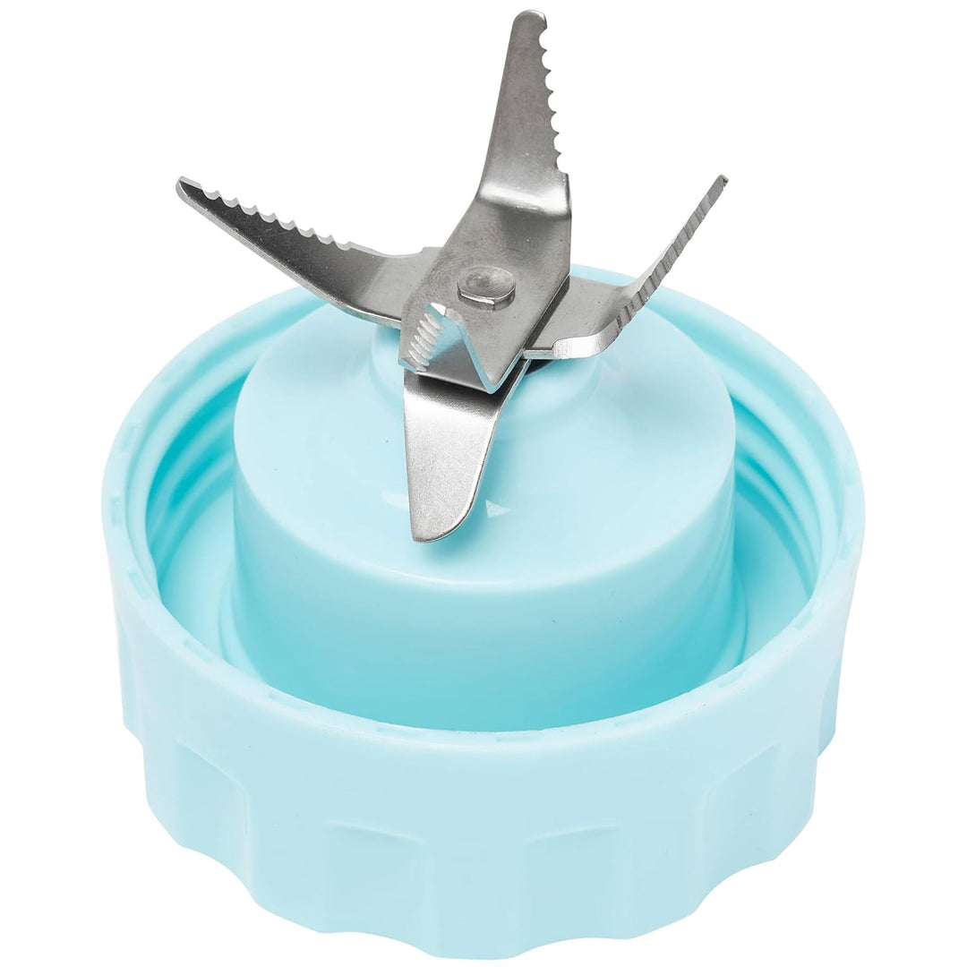 Haden Stainless 1.75 Liter Glass Jug 700W Power Blender, Turquoise/Chrome (Used) - VMInnovations