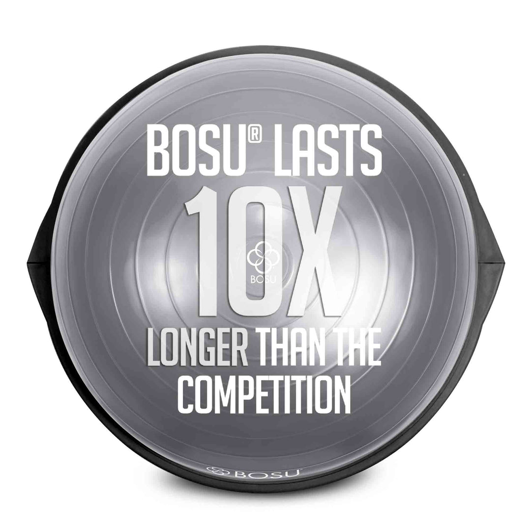 Bosu The Original Balance Trainer with 25 Inch Diameter, Gray/Black (Used) - VMInnovations