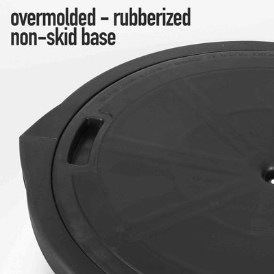 Bosu Home Gym Original Balance Trainer with 25" Diameter, Gray/Black (Open Box) - VMInnovations