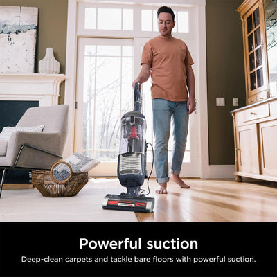 Shark Vacuum Cleaner Rotator Lightweight Bagless Upright Pet Hair Navy(Open Box) - VMInnovations