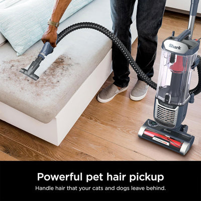 Shark Vacuum Cleaner Rotator Bagless Upright Pet Hair Navy,(For Parts)