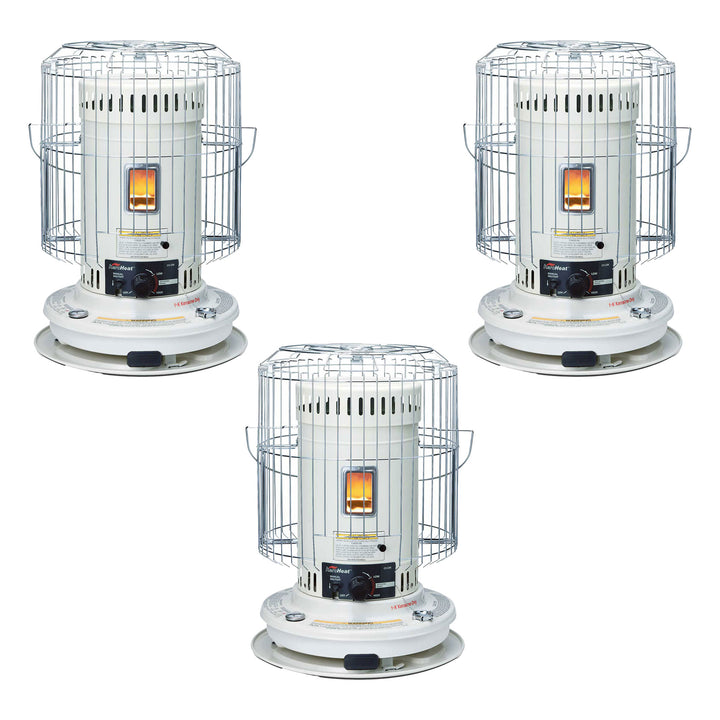 Sengoku KeroHeat 23,500 BTU Indoor Outdoor Convection Kerosene Heater, 3 Pack