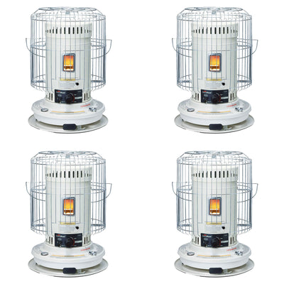 Sengoku KeroHeat 23,500 BTU Indoor Outdoor Convection Kerosene Heater, 4 Pack